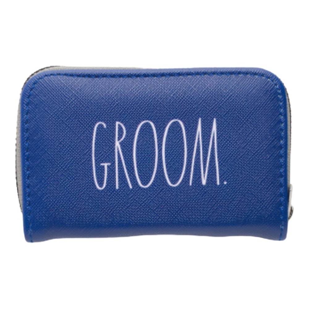 NWT RAE DUNN Groom Manicure TRAVEL KIT BAG Wedding Nail Clipper Scissors